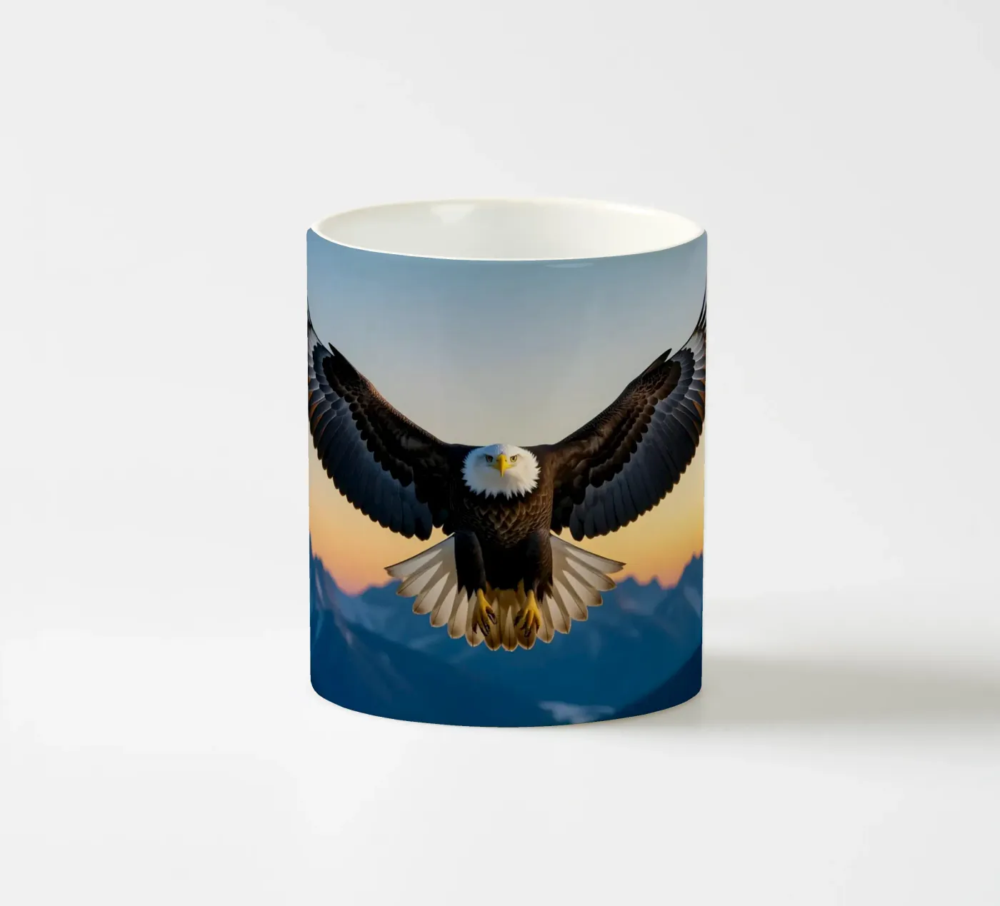 Weißkopfseeadler Keramik Tasse von Wild Beauty