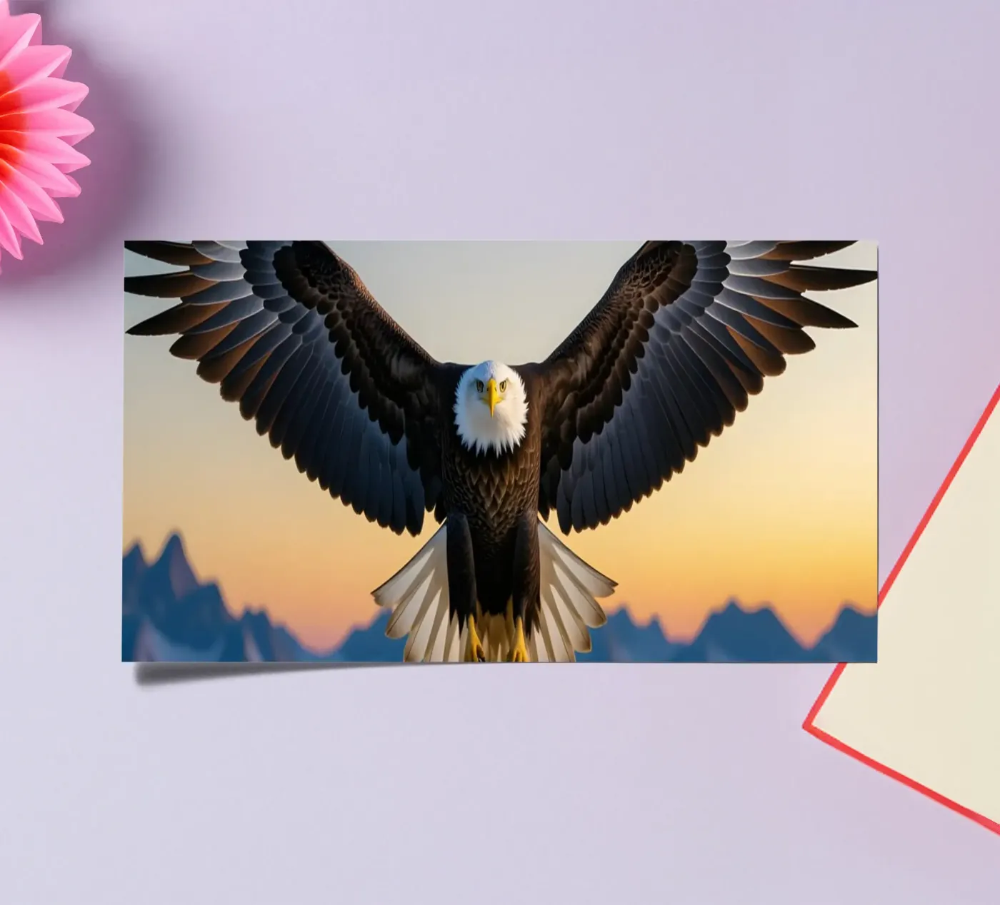 Bald Eagle sticker sheet by Wild Beauty
