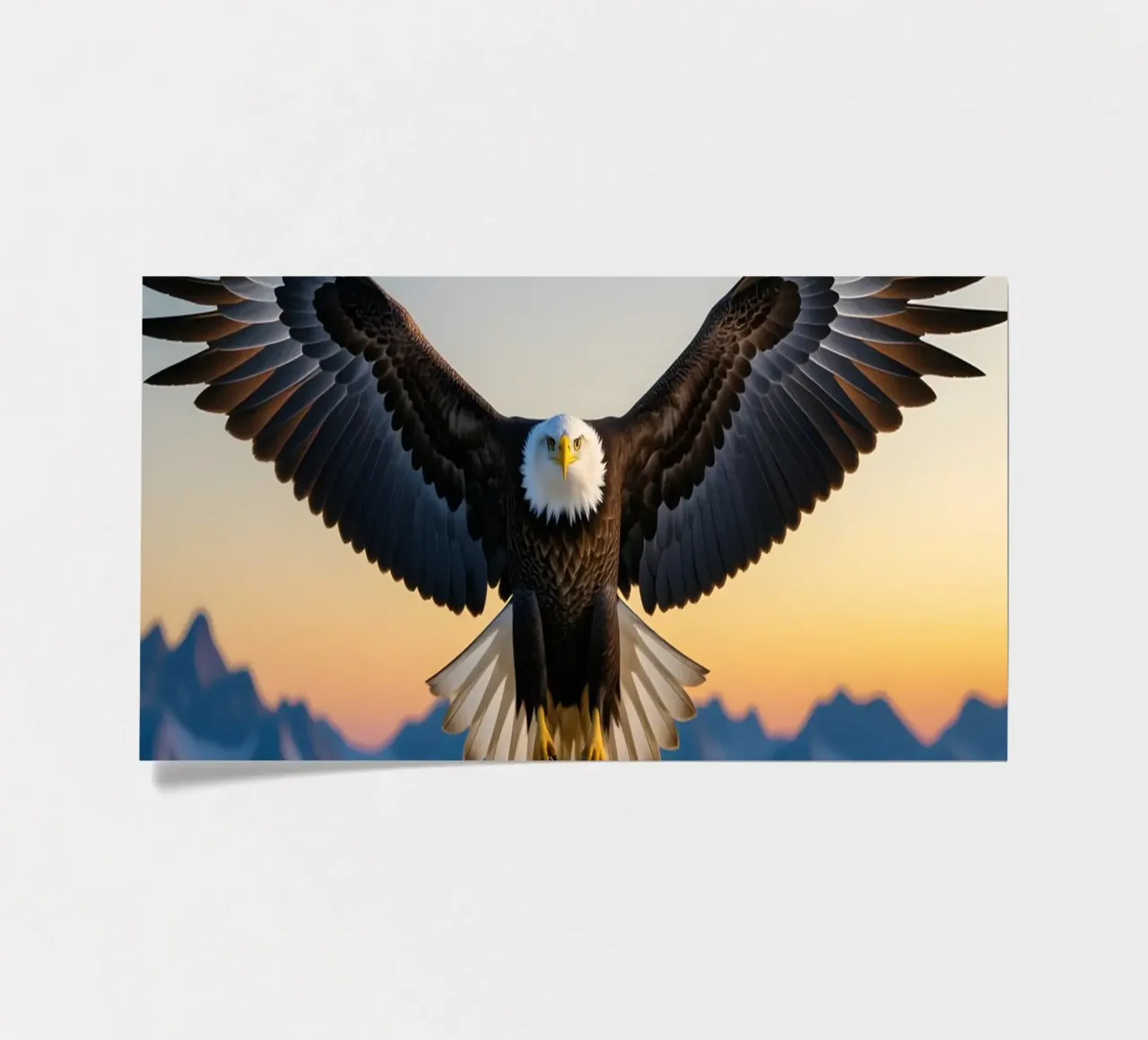 Bald Eagle sticker sheet by Wild Beauty