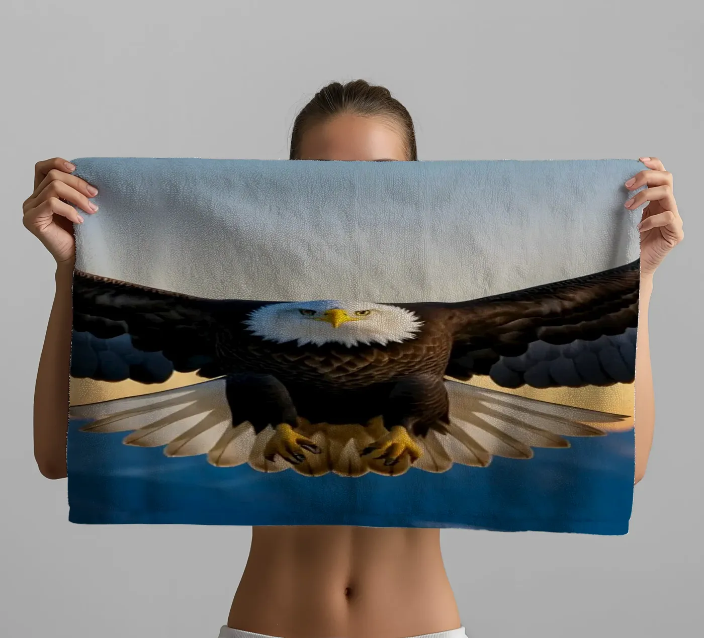 Weißkopfseeadler Handtuch von Wild Beauty