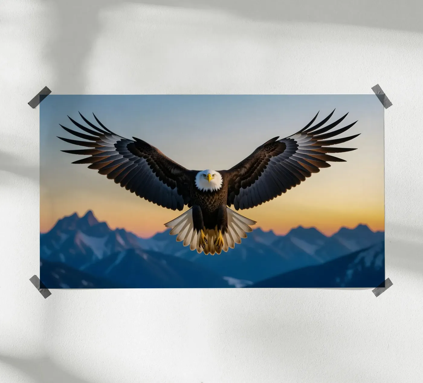 Aquila calva poster da Wild Beauty