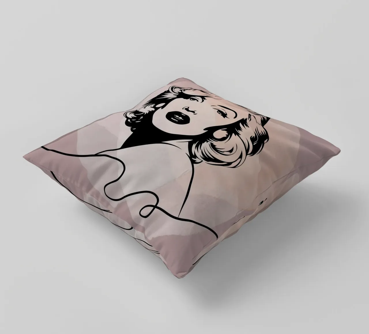 Marilyn-Line cuscino da AESTHETIC VIBES by Isabel