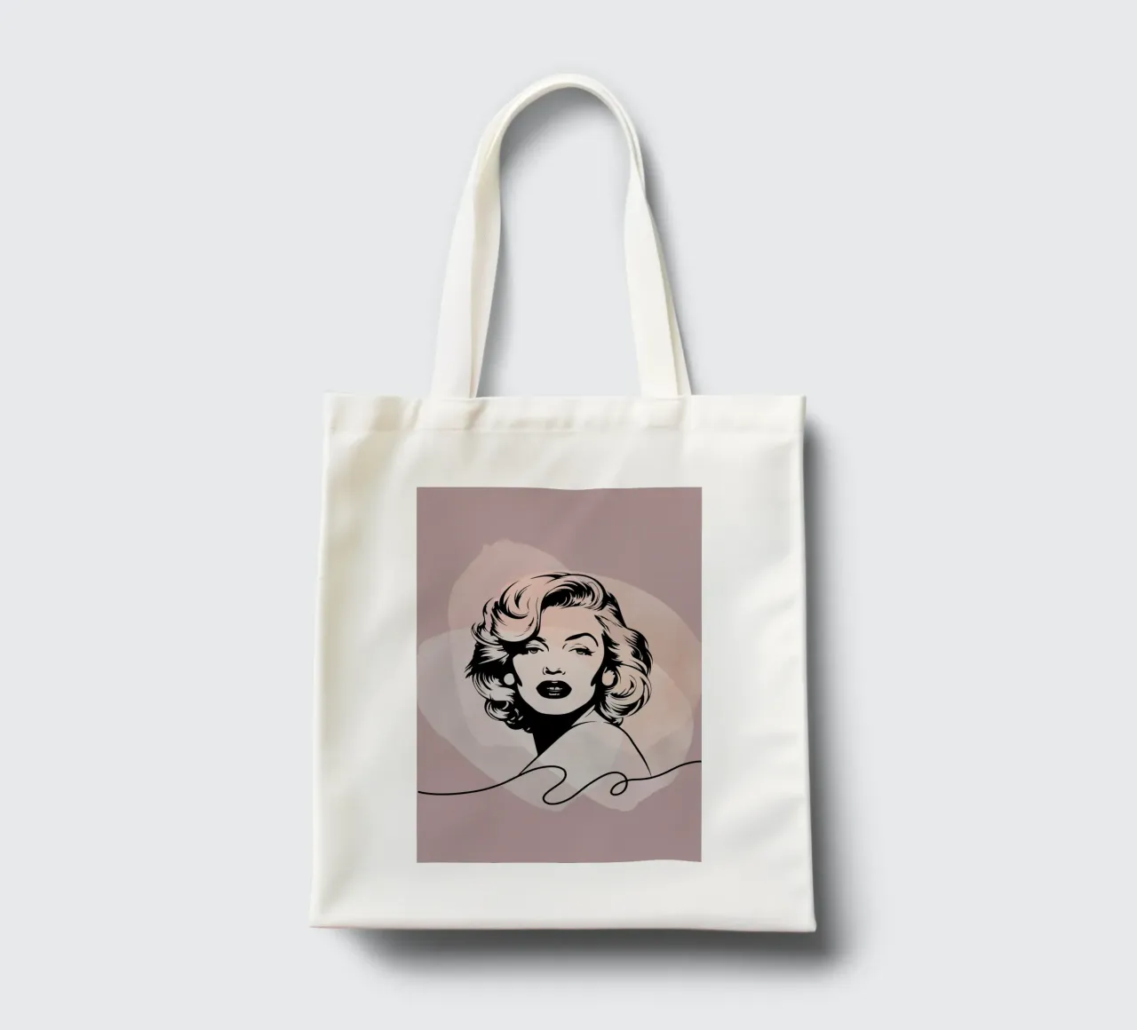 Marilyn-Line borsa in juta da AESTHETIC VIBES by Isabel