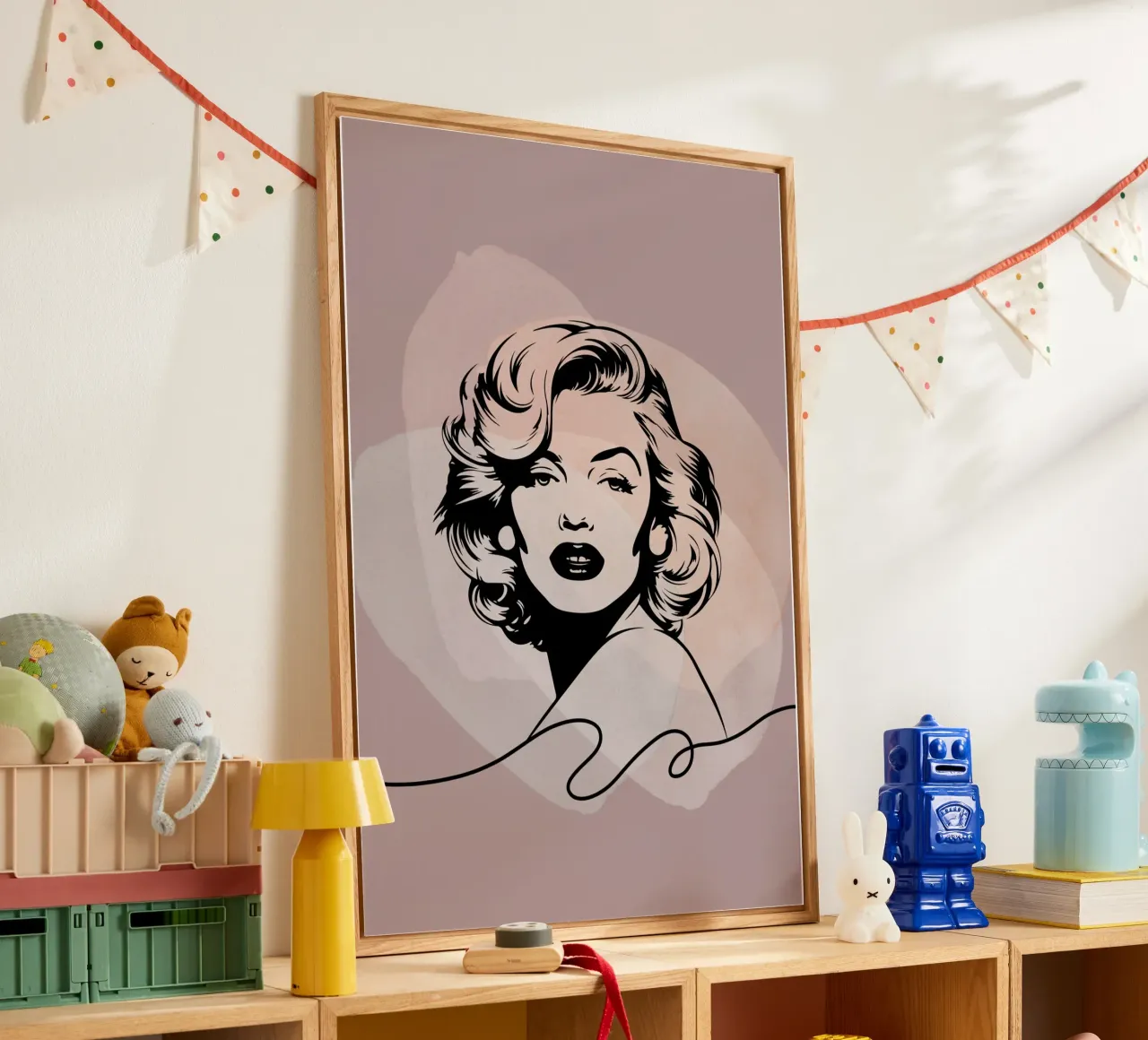 Marilyn-Line plexiglass da AESTHETIC VIBES by Isabel