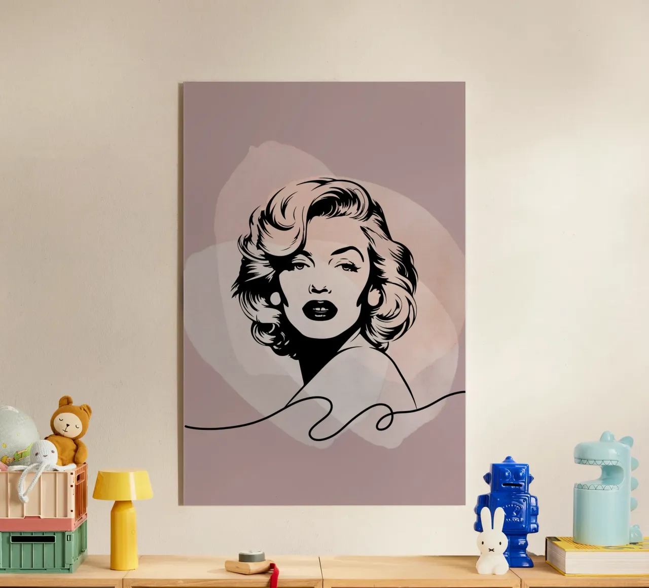 Marilyn-Line plexiglass da AESTHETIC VIBES by Isabel