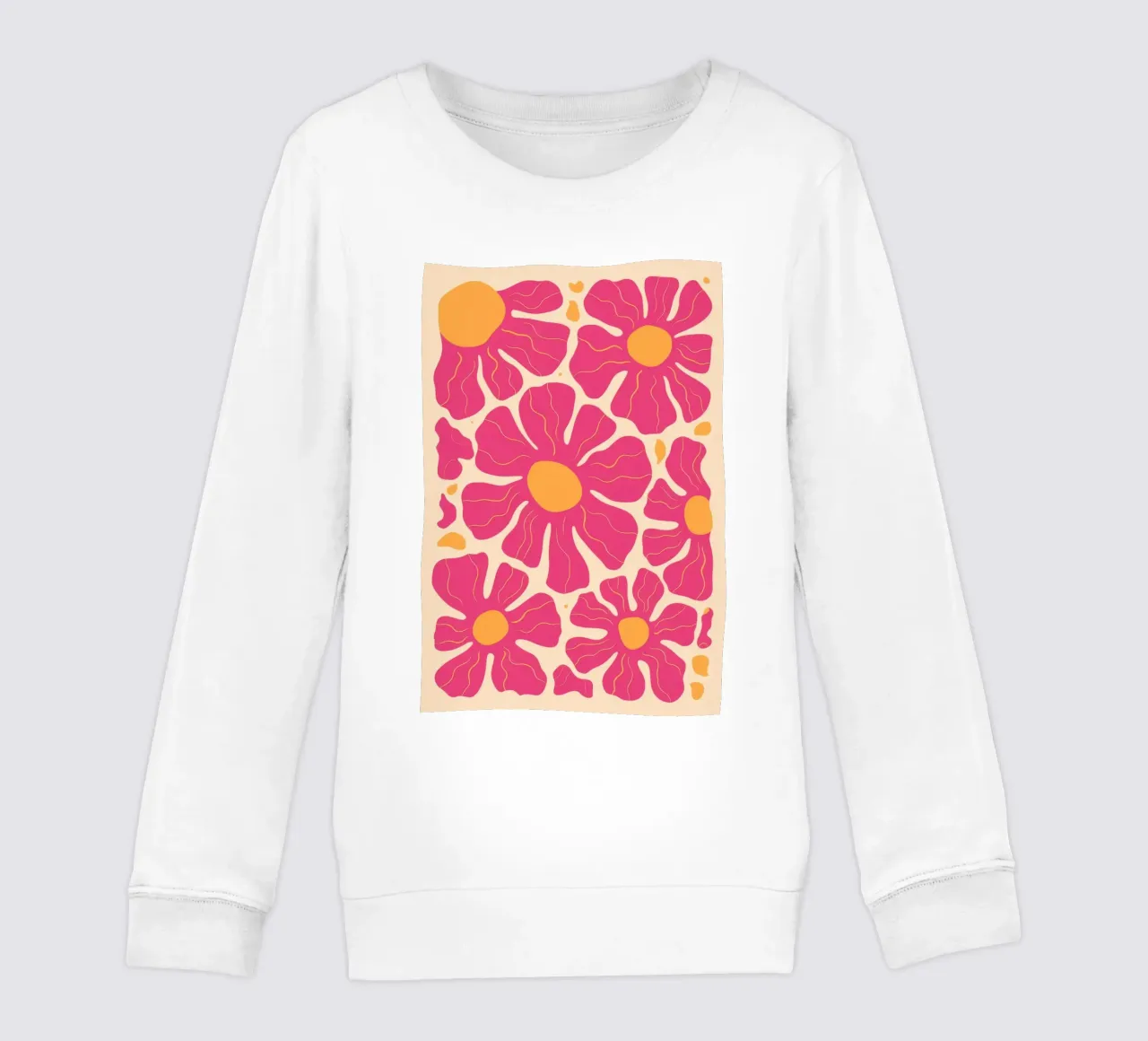 Petalo rosa pop felpa bambino da Peak Delusion