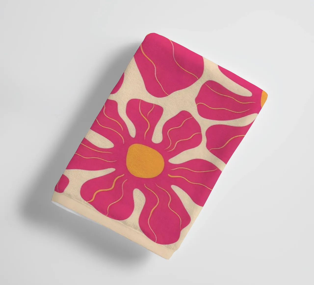 Petalo rosa pop asciugamano da bagno da Peak Delusion