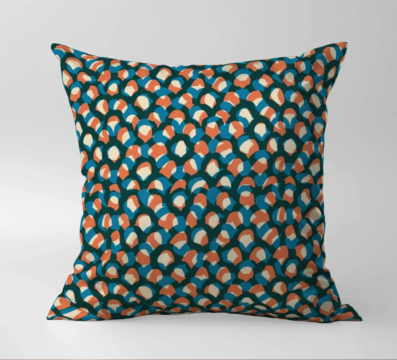 Cyano Pattern No 13 cuscino da treechild