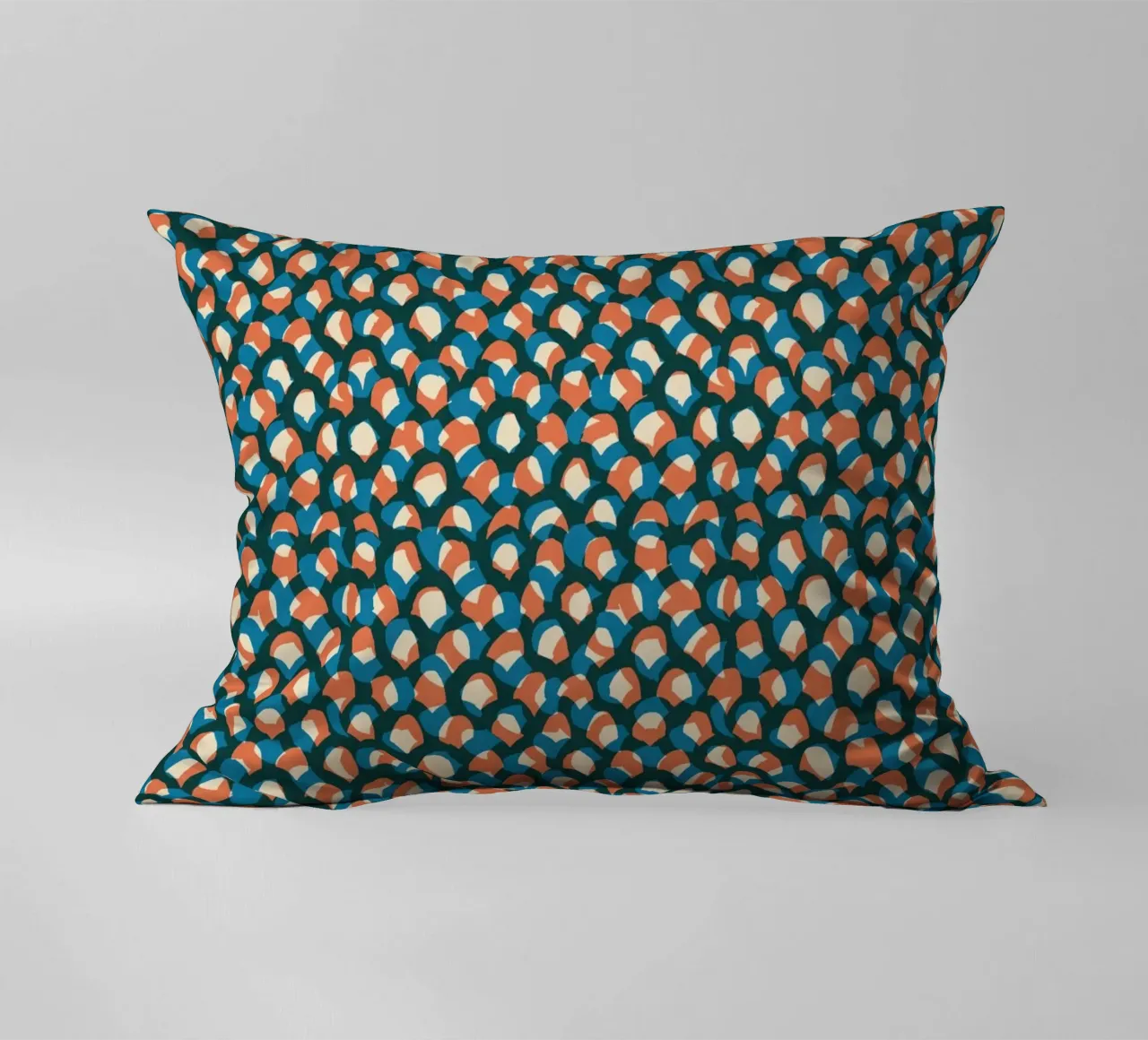 Cyano Pattern No 13 cuscino da treechild