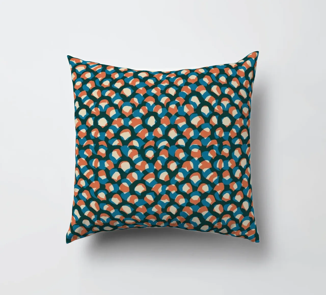 Cyano Pattern No 13 cuscino da treechild