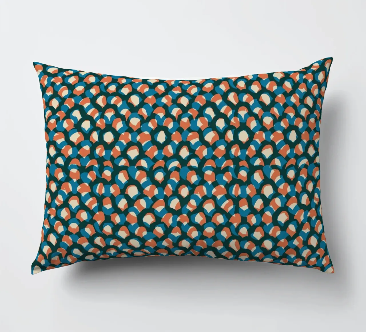 Cyano Pattern No 13 cuscino da treechild