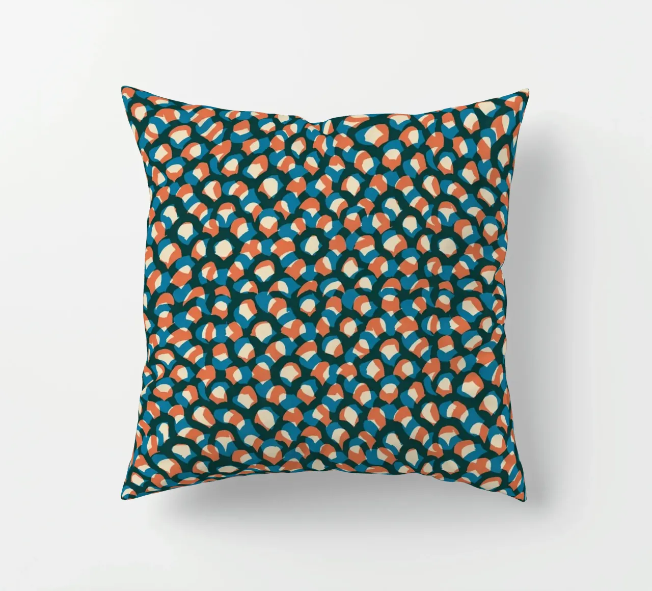 Cyano Pattern No 13 cuscino da treechild