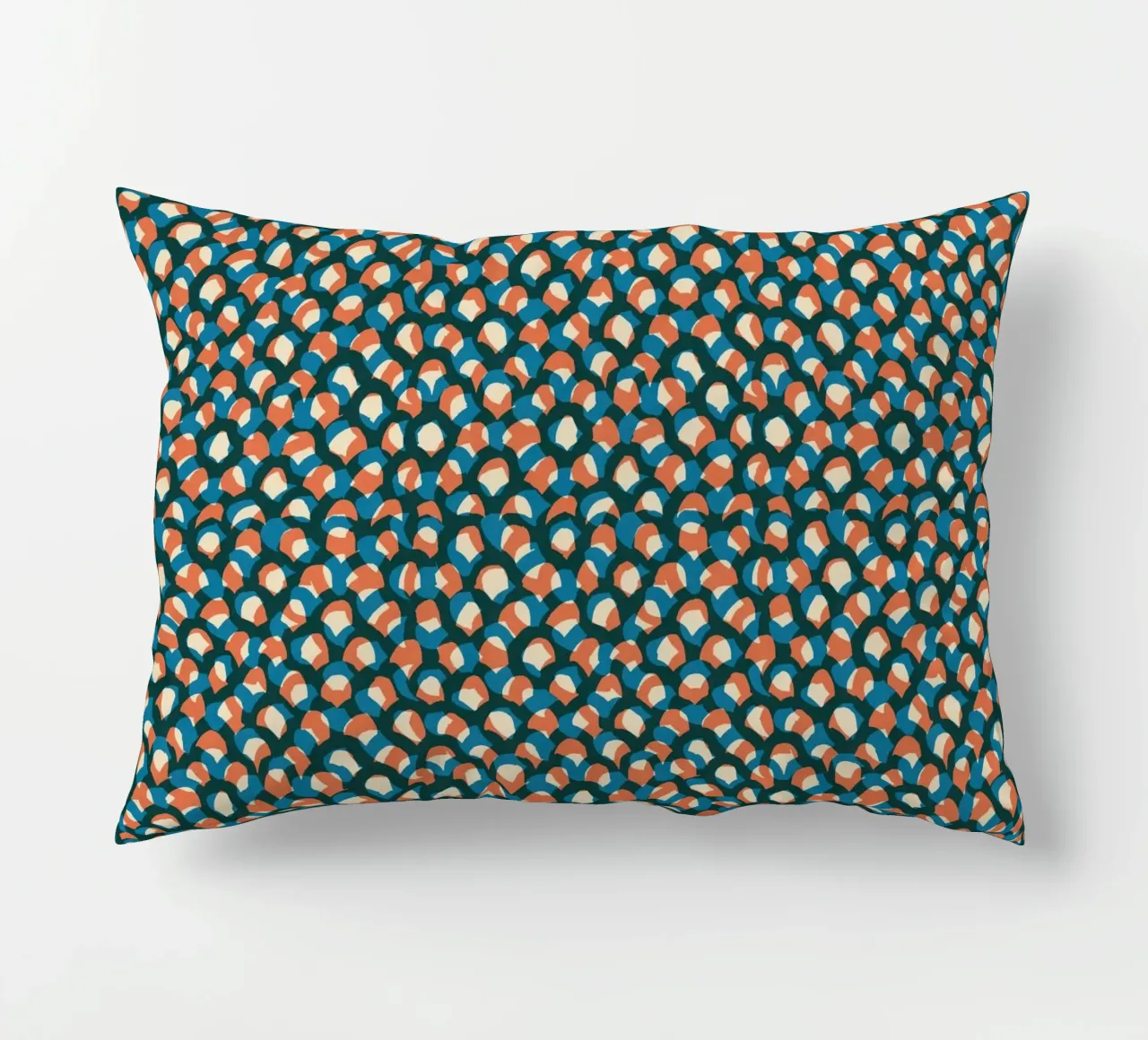 Cyano Pattern No 13 cuscino da treechild