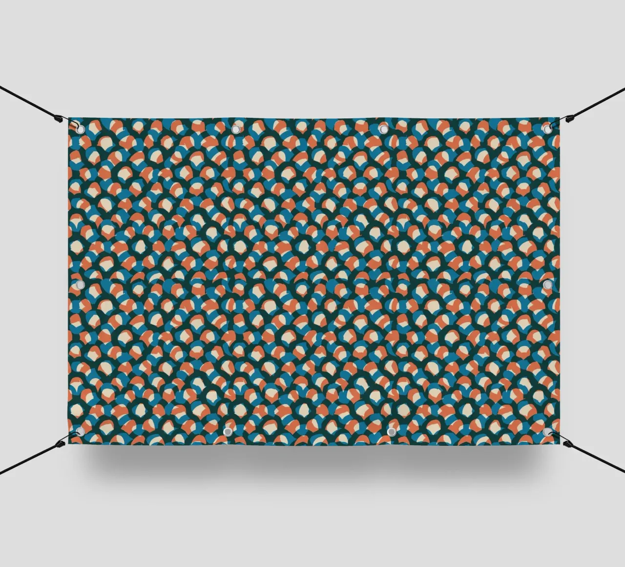 Cyano Pattern No 13 telo in pvc da treechild