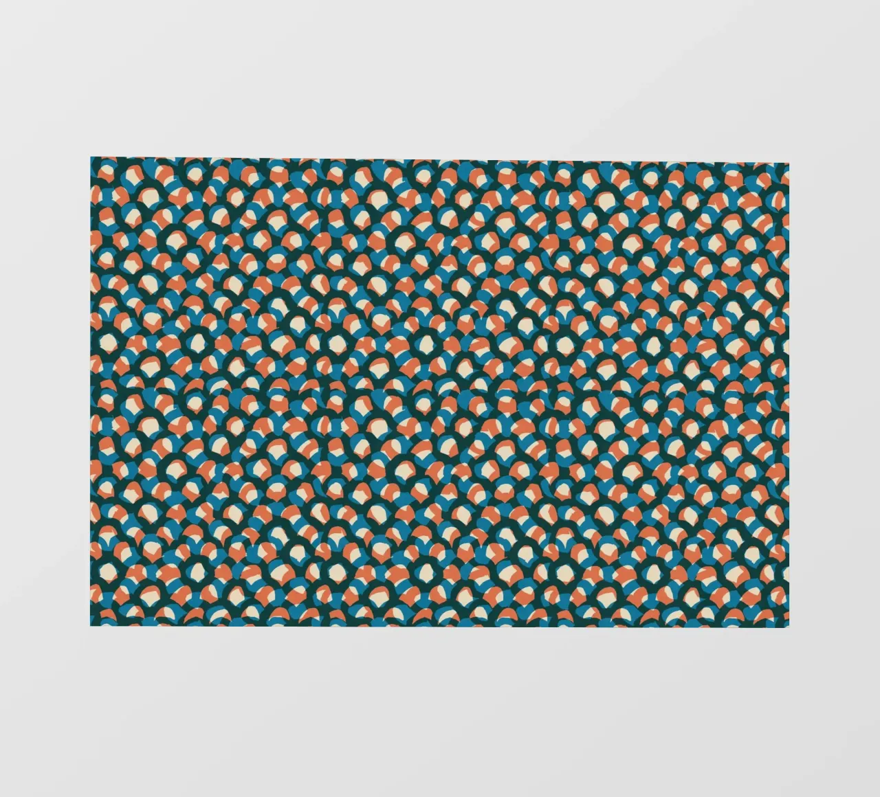 Cyano Pattern No 13 telo in pvc da treechild