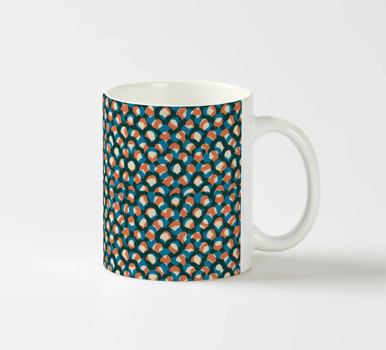 Cyano Pattern No 13 taza de cerámica de treechild