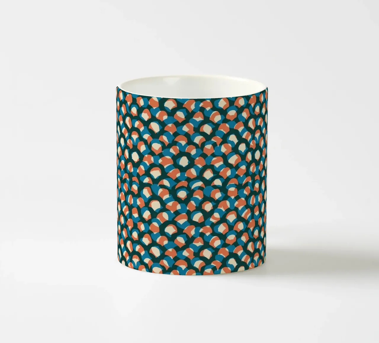 Cyano Pattern No 13 taza de cerámica de treechild