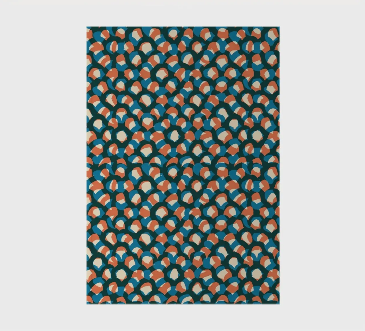 Cyano Pattern No 13 notebook by treechild