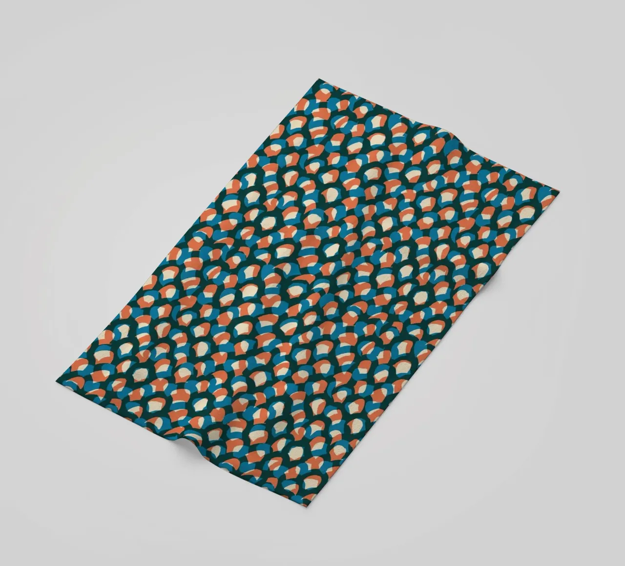 Cyano Pattern No 13 toalla de playa de treechild