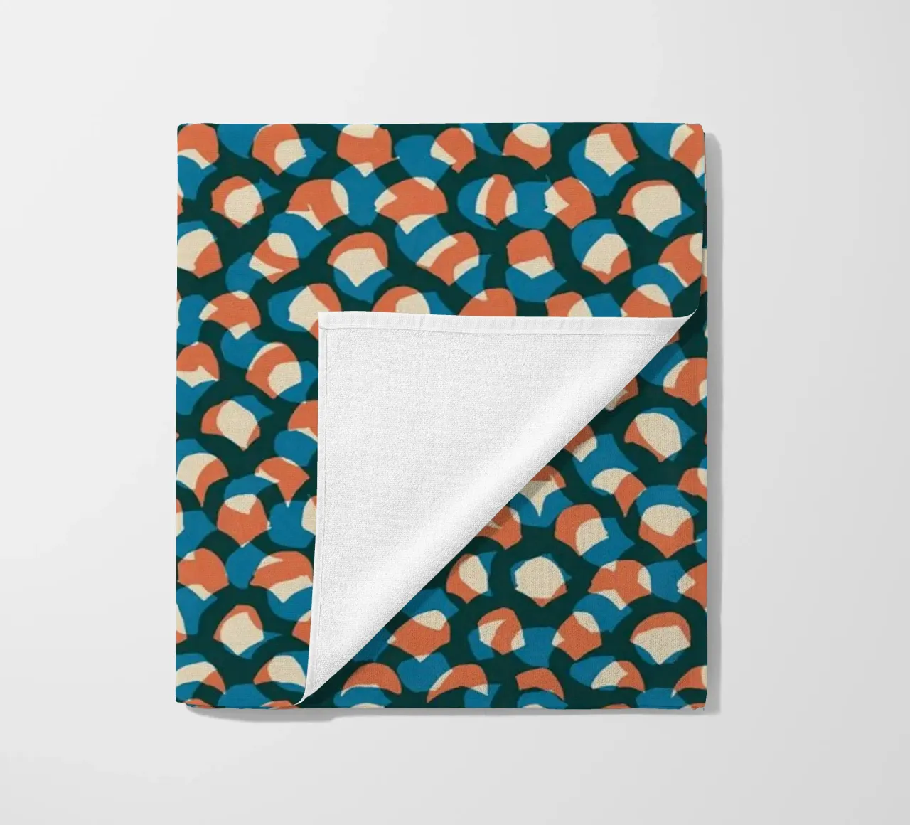 Cyano Pattern No 13 toalla de playa de treechild