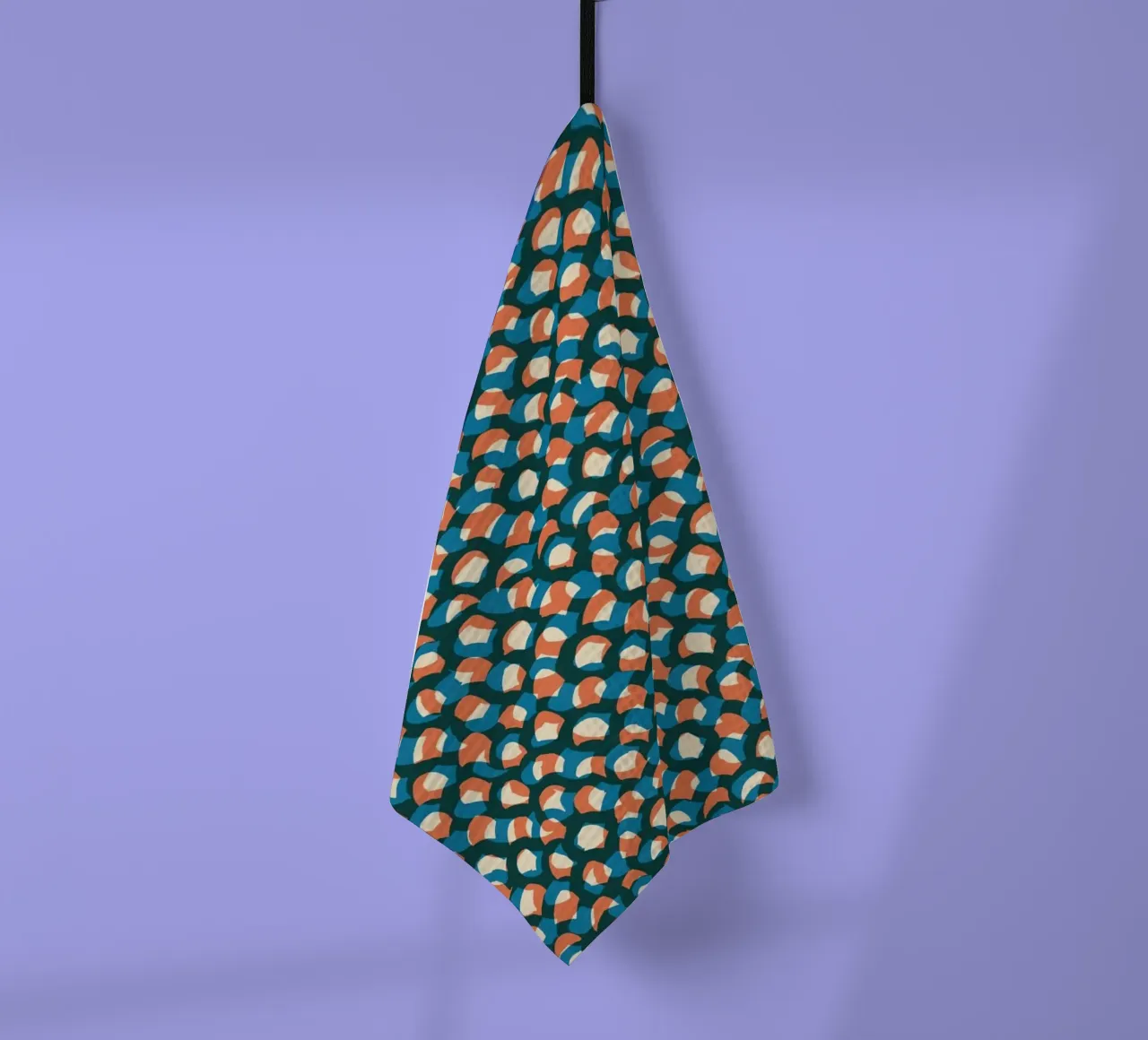 Cyano Pattern No 13 theedoek van treechild
