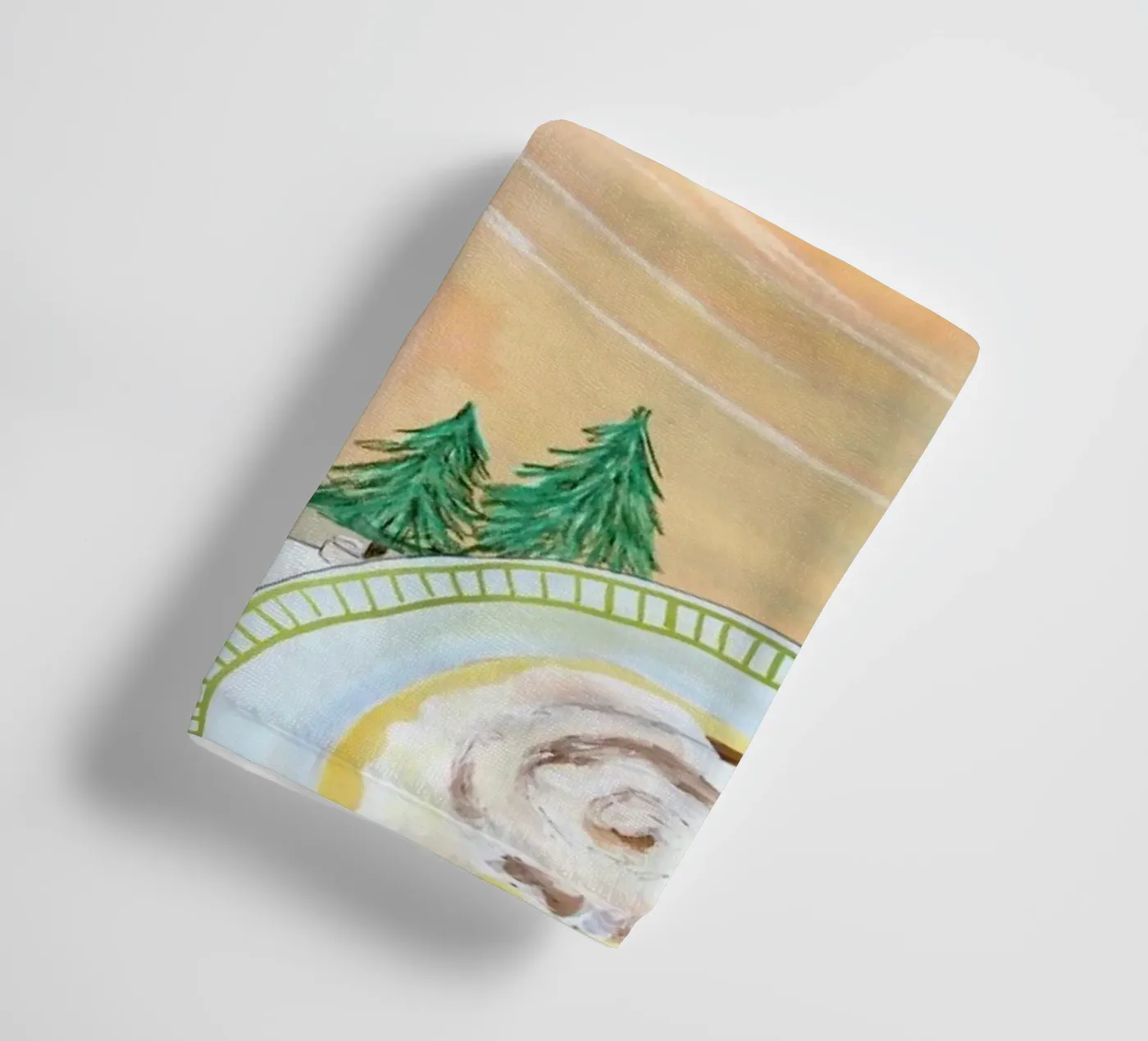 Cluttered Tea Time badhanddoek van Paloma Kua