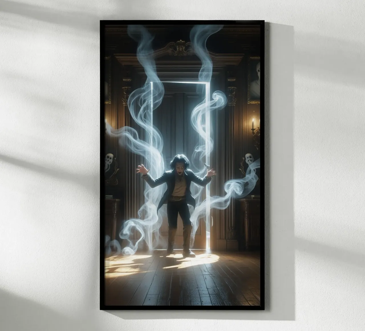 sontuoso poster con telaio in legno da van hellen
