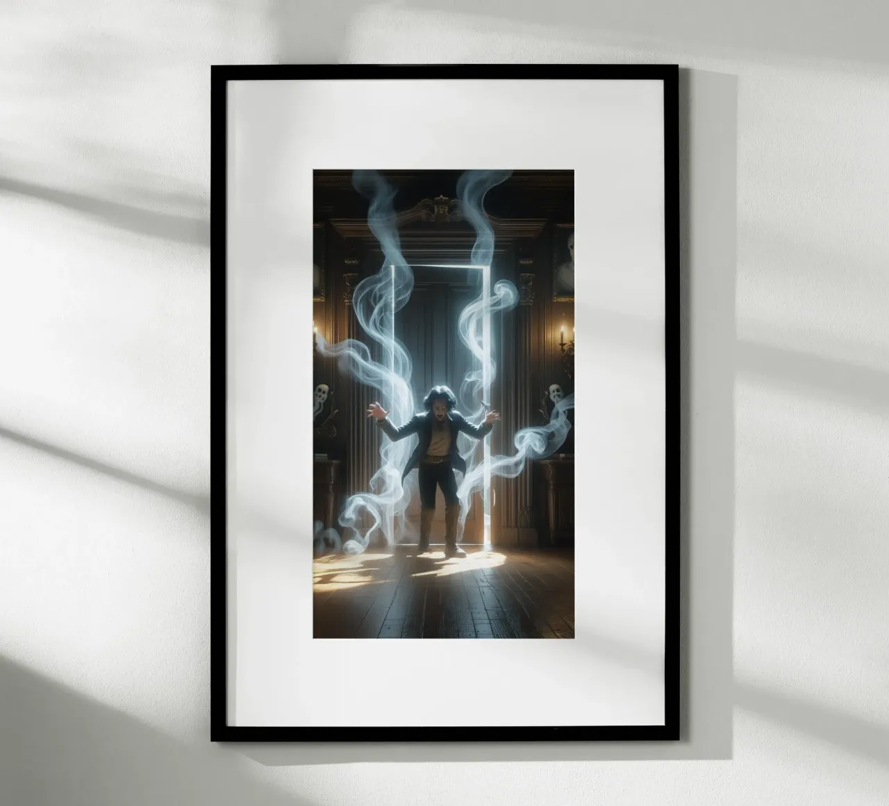 sontuoso poster con telaio in legno da van hellen