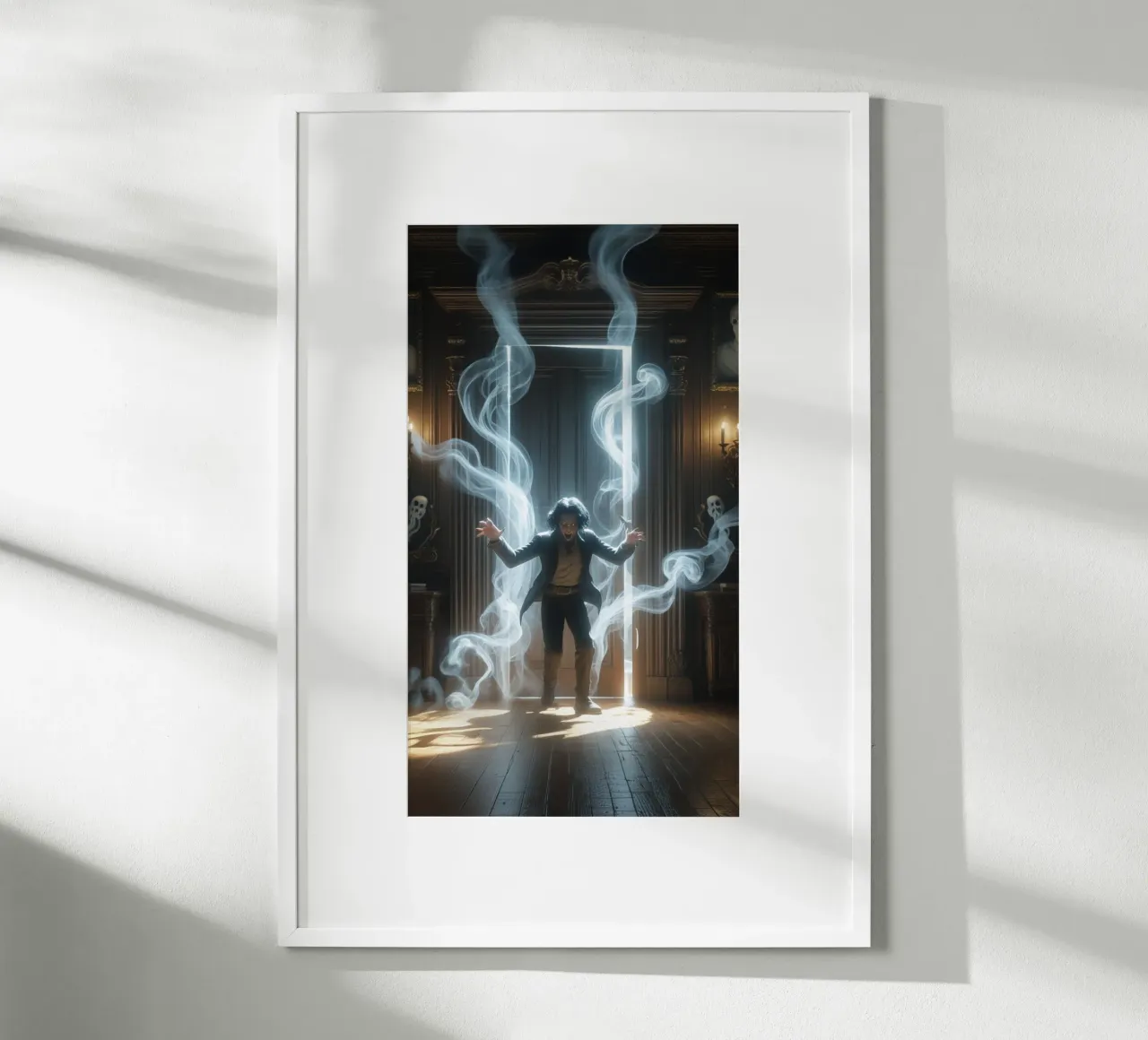 sontuoso poster con telaio in legno da van hellen