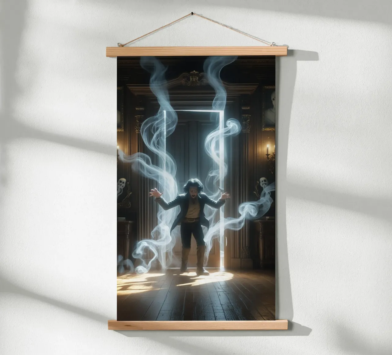 sontuoso poster con telaio in legno da van hellen
