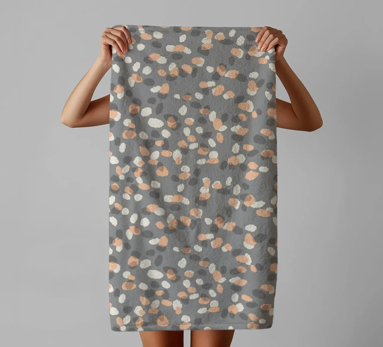 Cyano Pattern No 14 towel by treechild