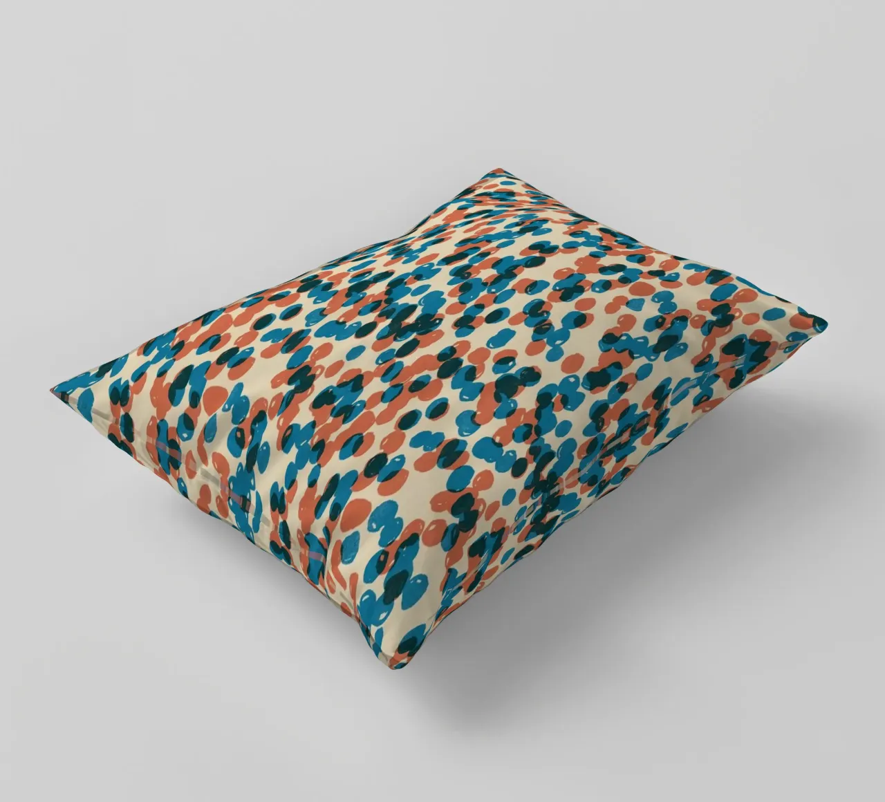 Cyano Pattern No 15 decorative cushion by treechild