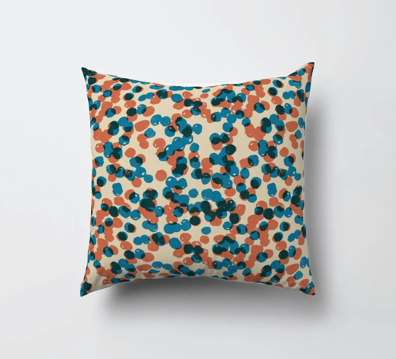 Cyano Pattern No 15 decorative cushion by treechild