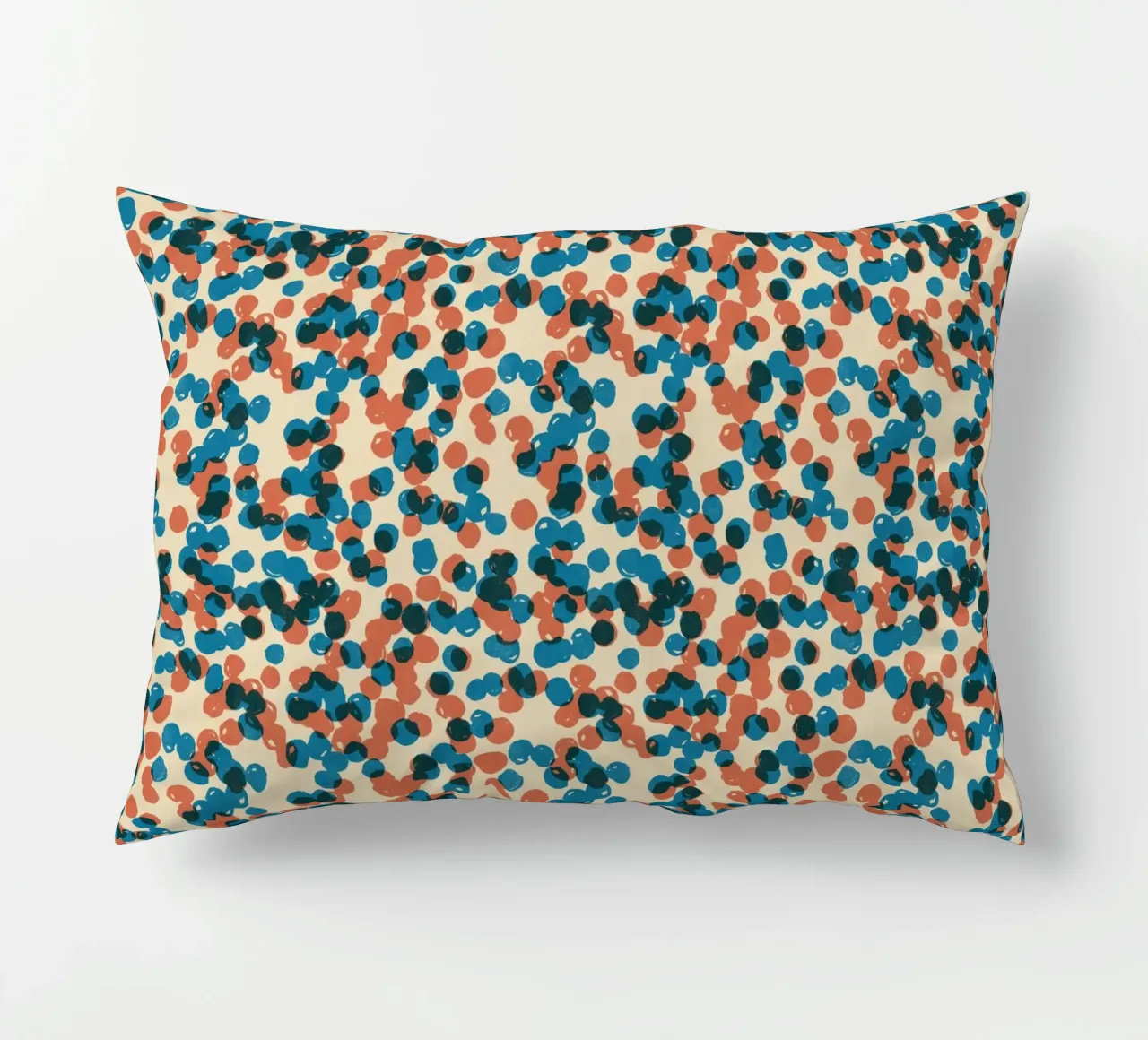 Cyano Pattern No 15 decorative cushion by treechild
