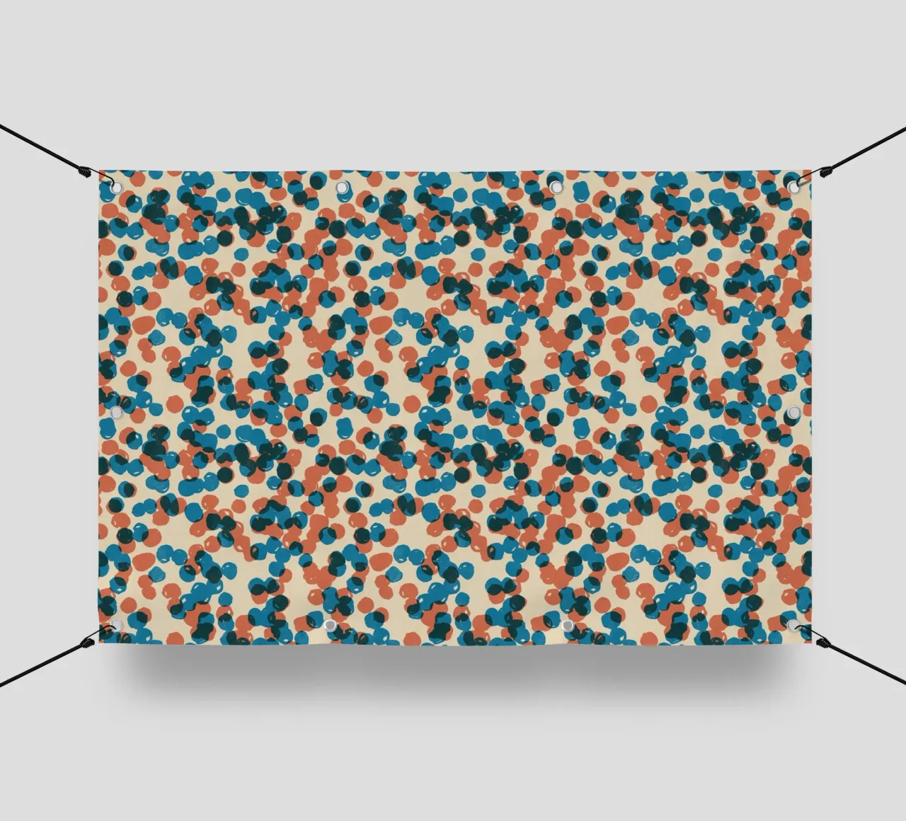 Cyano Pattern No 15 telo in pvc da treechild