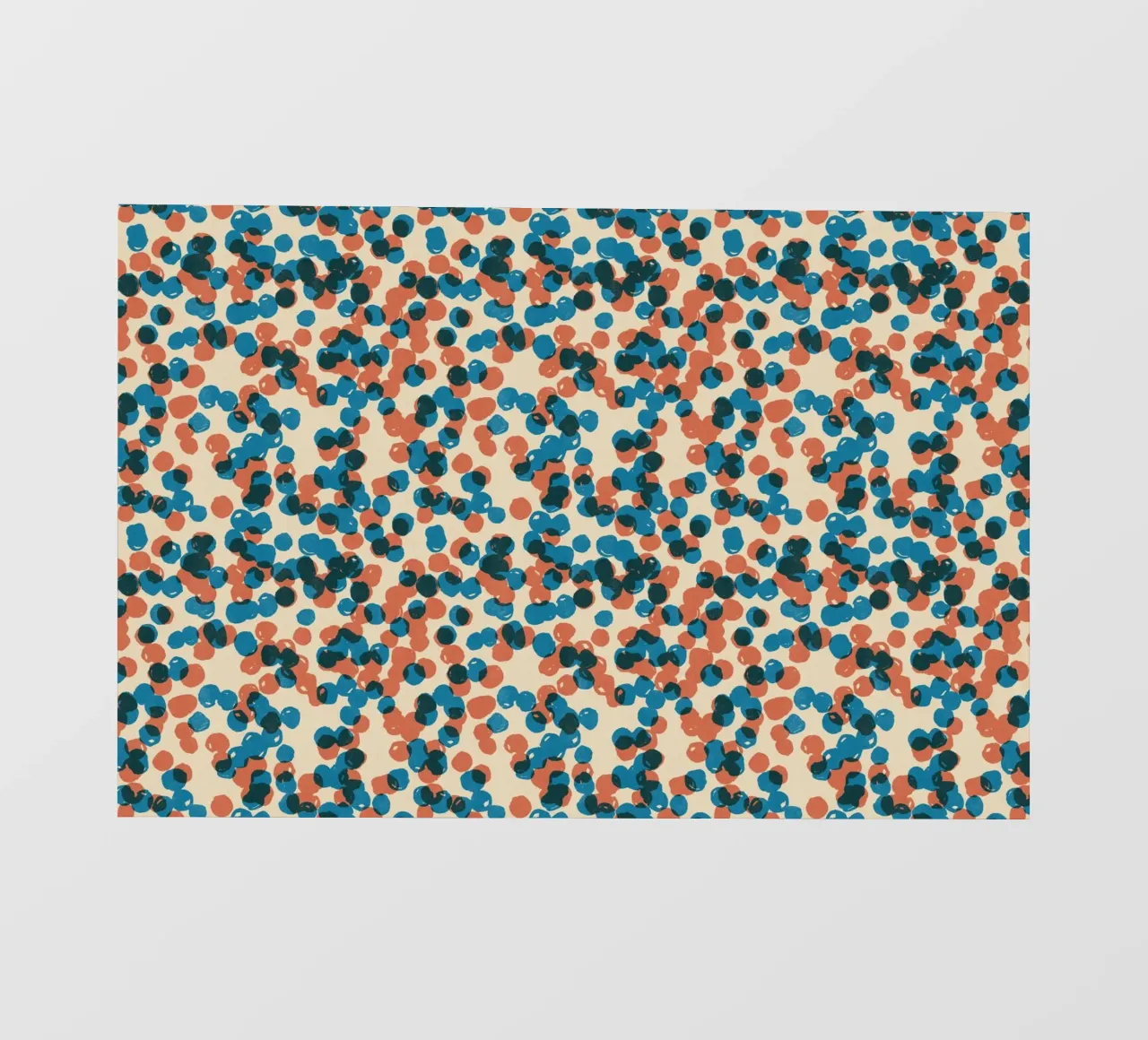 Cyano Pattern No 15 telo in pvc da treechild