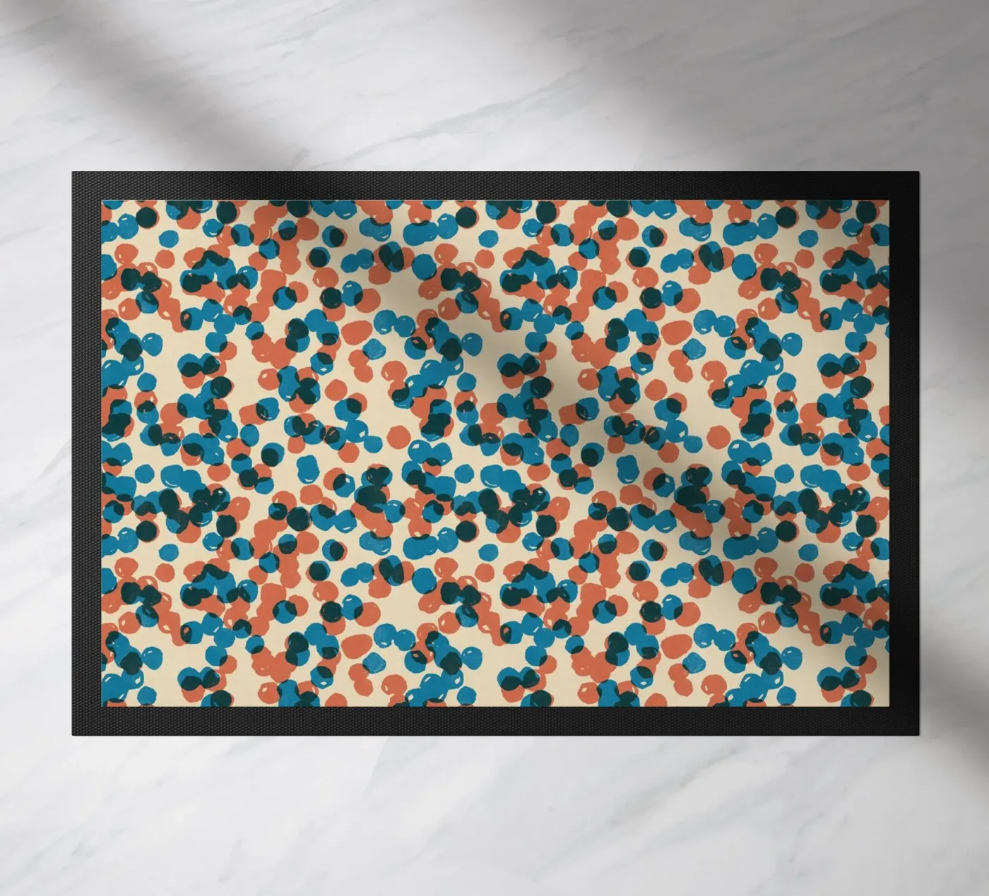 Cyano Pattern No 15 Fußmatte von treechild
