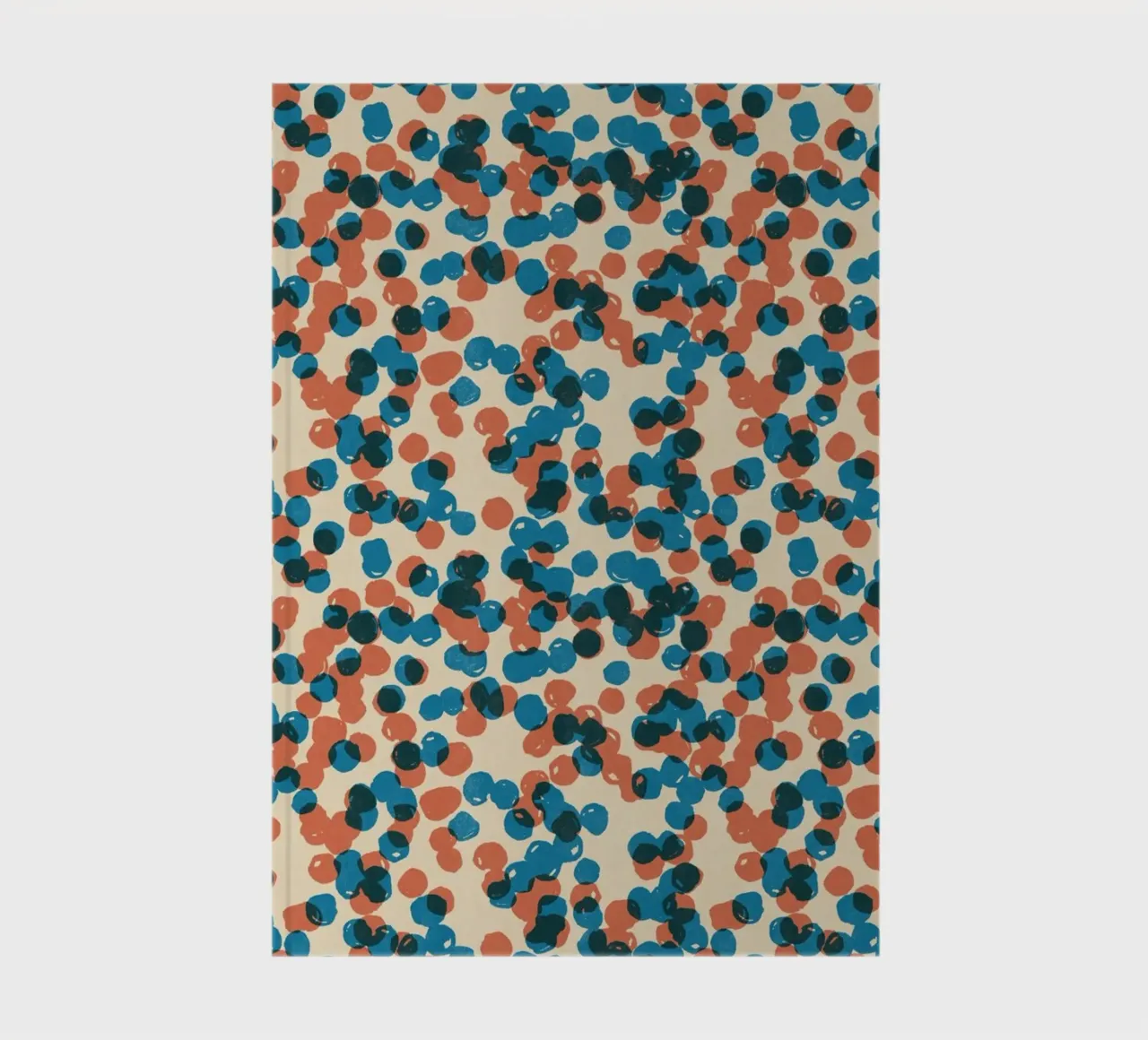 Cyano Pattern No 15 Notizbuch von treechild