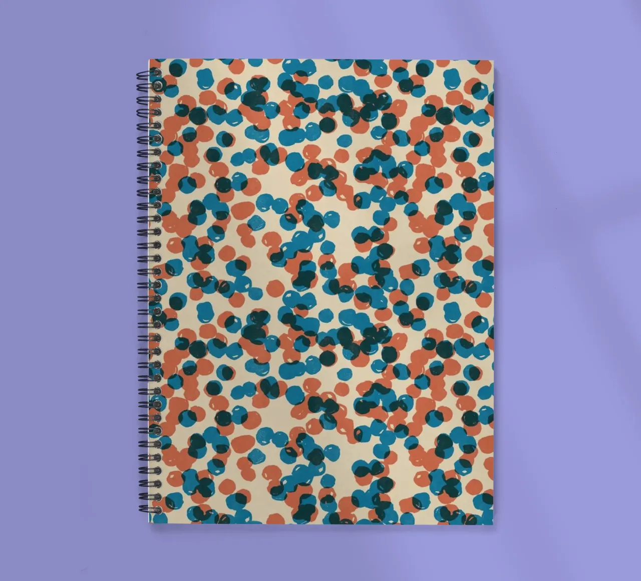 Cyano Pattern No 15 spiral notebook by treechild