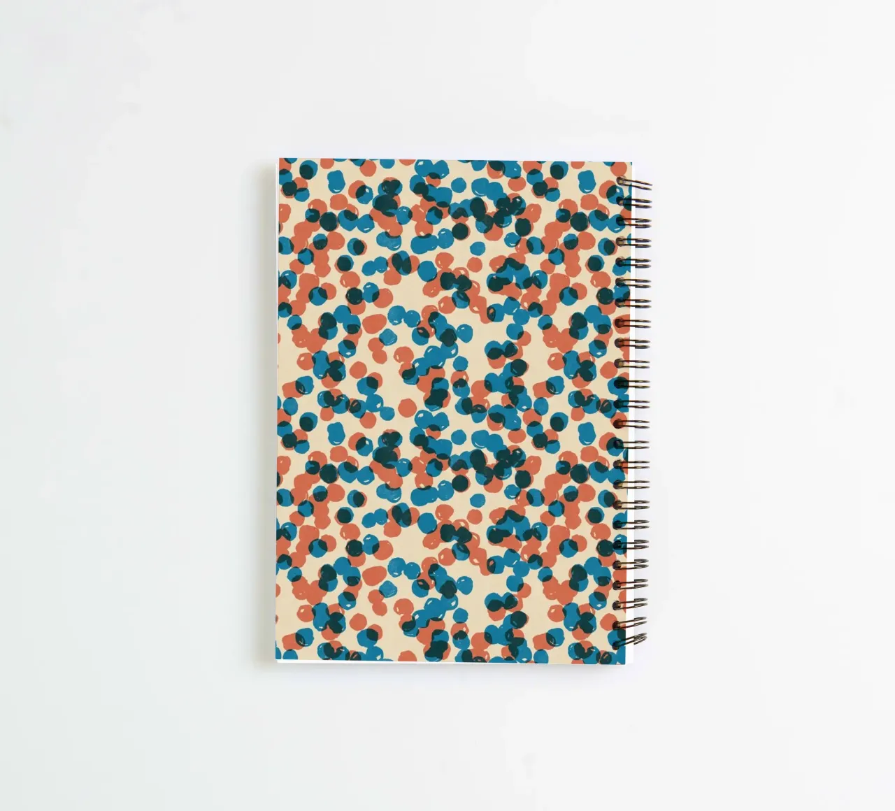 Cyano Pattern No 15 spiral notebook by treechild