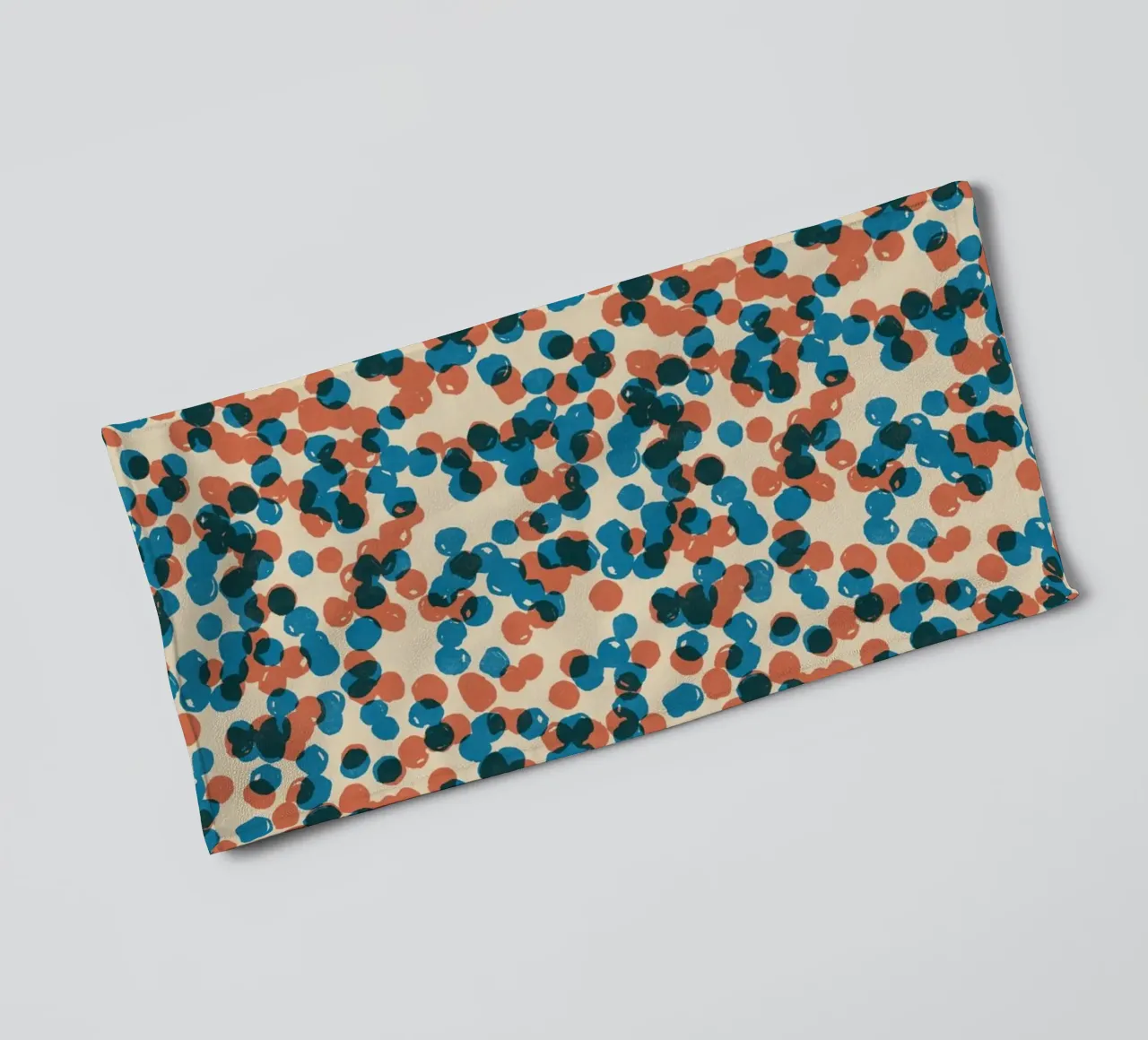 Cyano Pattern No 15 asciugamano da bagno da treechild
