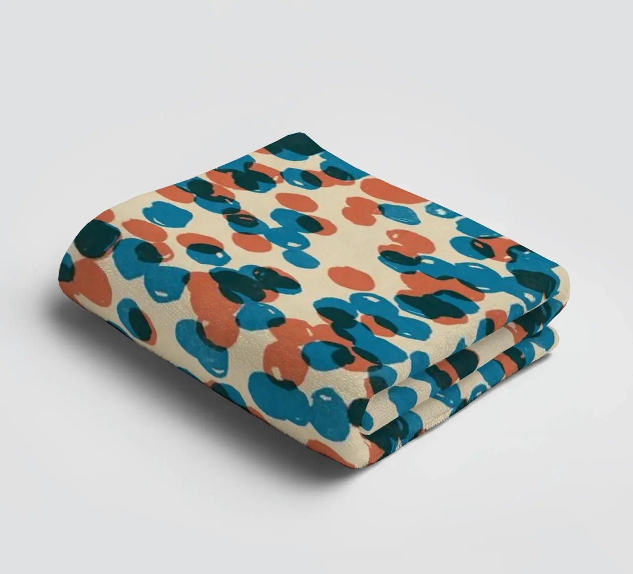 Cyano Pattern No 15 asciugamano da bagno da treechild