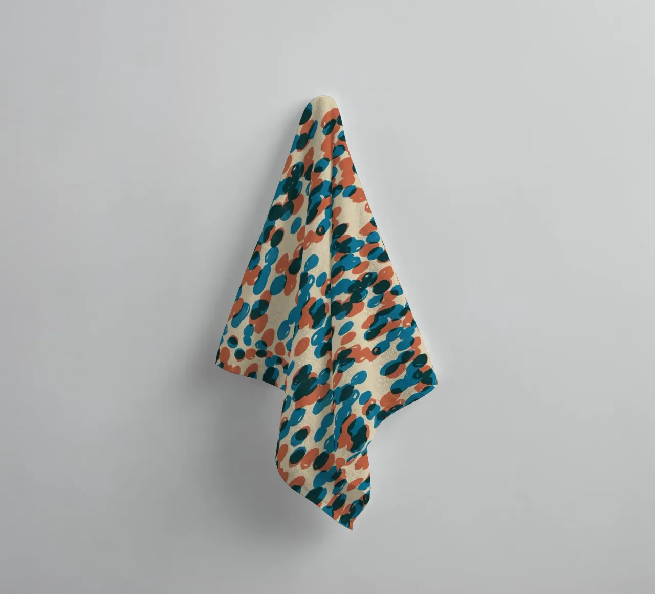 Cyano Pattern No 15 asciugamano da bagno da treechild