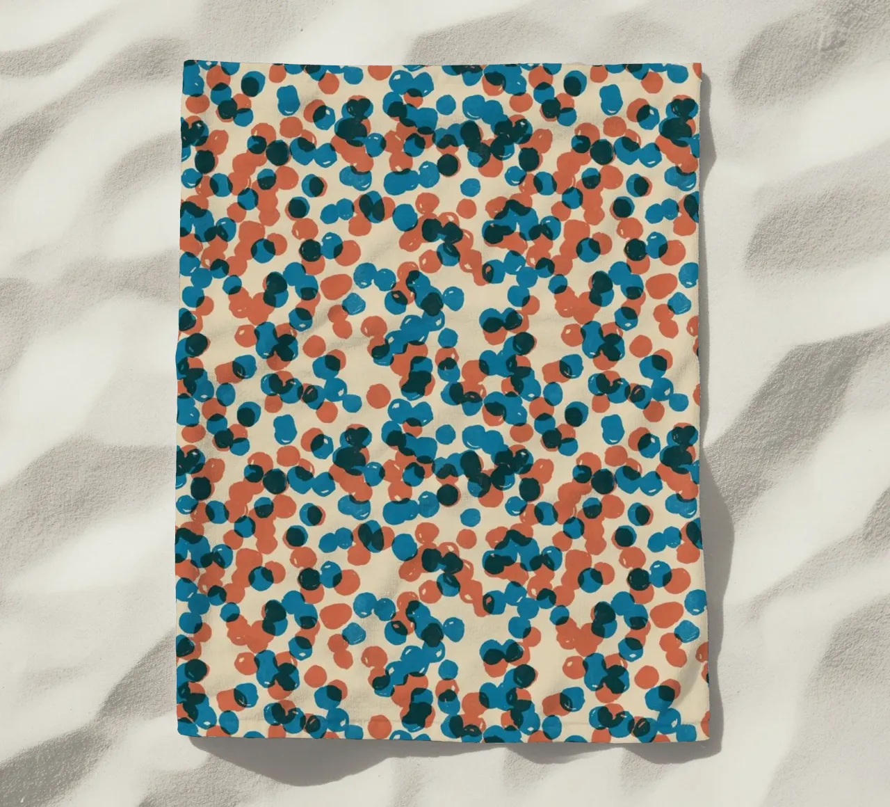 Cyano Pattern No 15 beach towel by treechild
