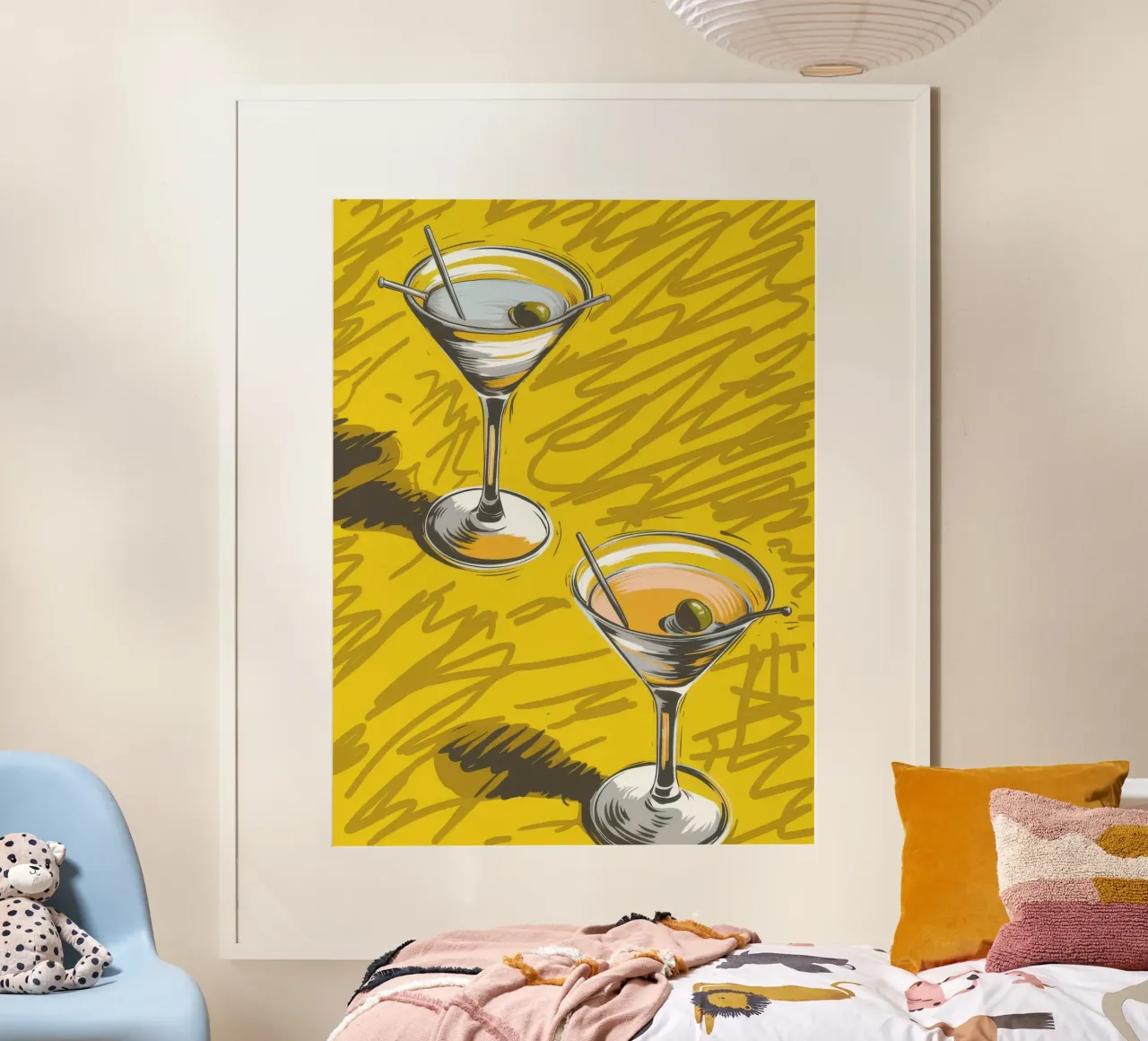 Martini Yellow Haze poster da Peak Delusion