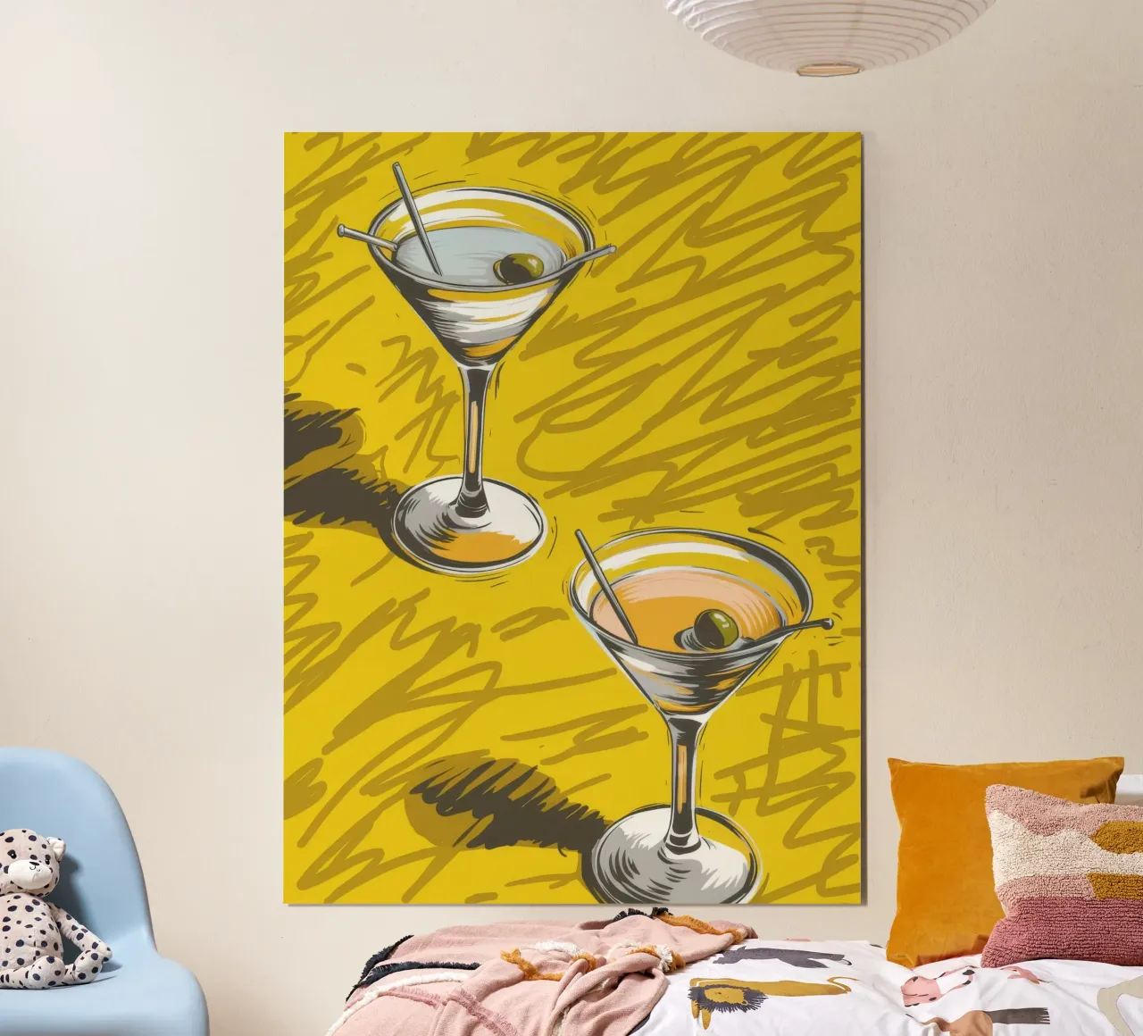 Martini Yellow Haze poster da Peak Delusion