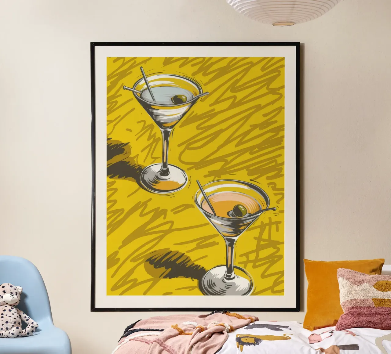Martini Yellow Haze poster da Peak Delusion