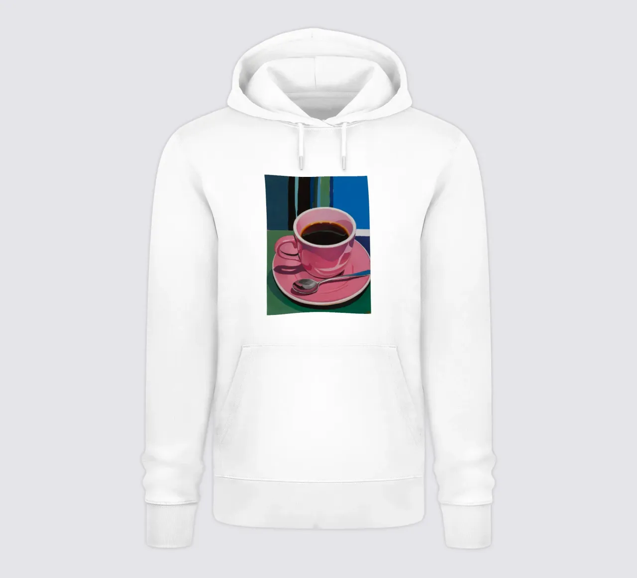 Café rosa Inmersión sudadera con capucha de Pan Denim