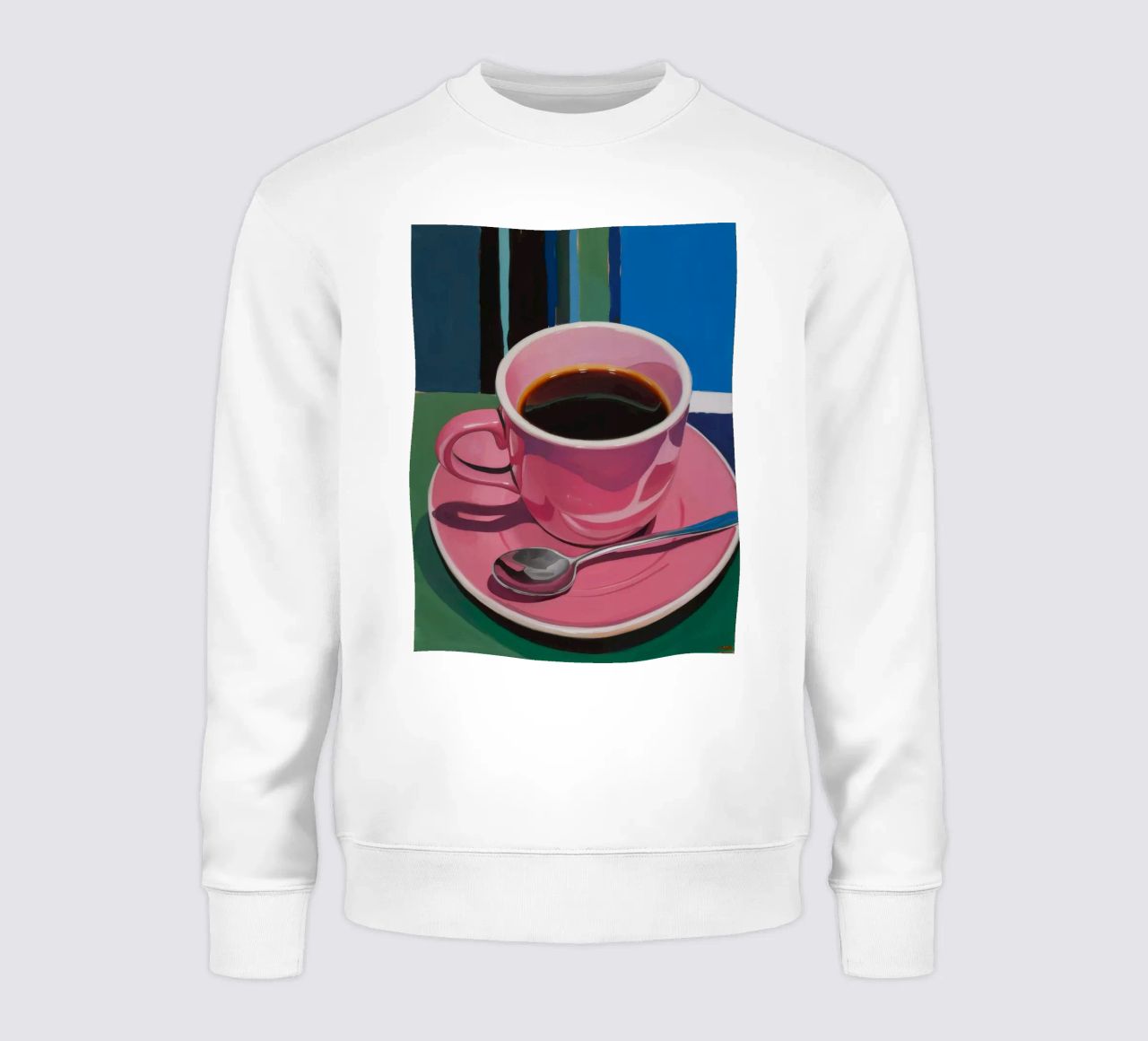 Immersione di caffè rosa felpa da Pan Denim