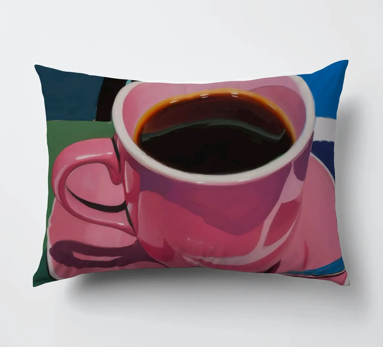 Immersione di caffè rosa cuscino da Pan Denim